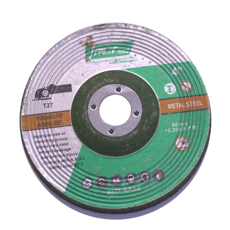 100mm*6mm  grinding wheel for polish metal stainless steel详情图1