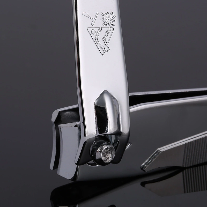 Factory direct sales of large stainless steel nail clippers, Guangdong Qiangren nail clippers 683 flat nail clippers wholesale Specification image
