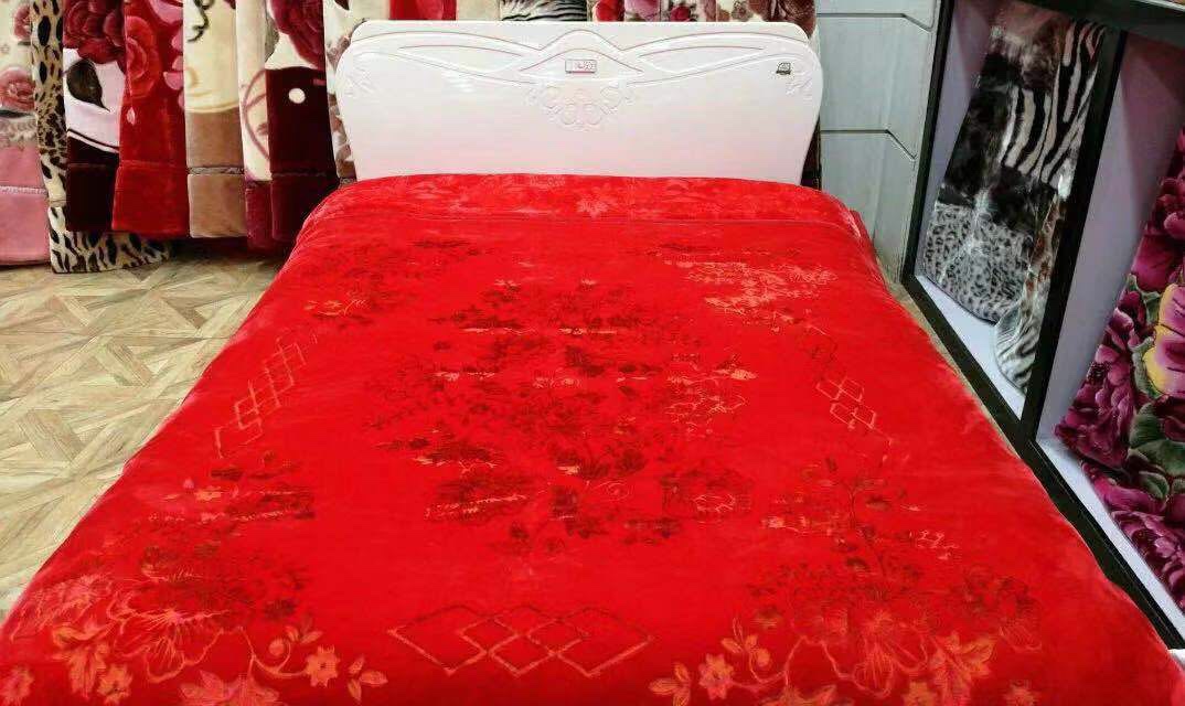 Jiali Lily Seven-color Art Blanket New Cloud Blanket bedding Specification image
