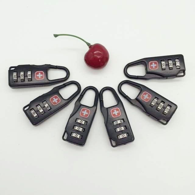 【方圆锁业】彩色密码锁 箱包密码锁锌合金密码挂锁小号挂锁