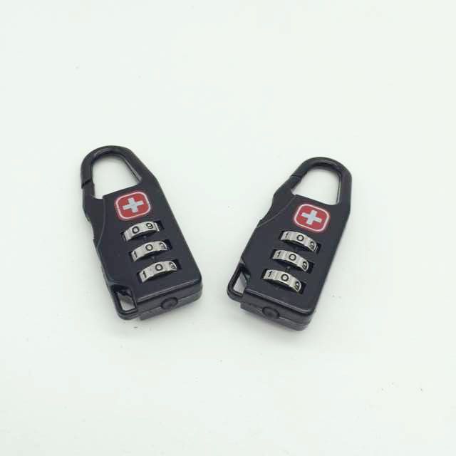 【方圆锁业】彩色密码锁 箱包密码锁锌合金密码挂锁小号挂锁详情图1