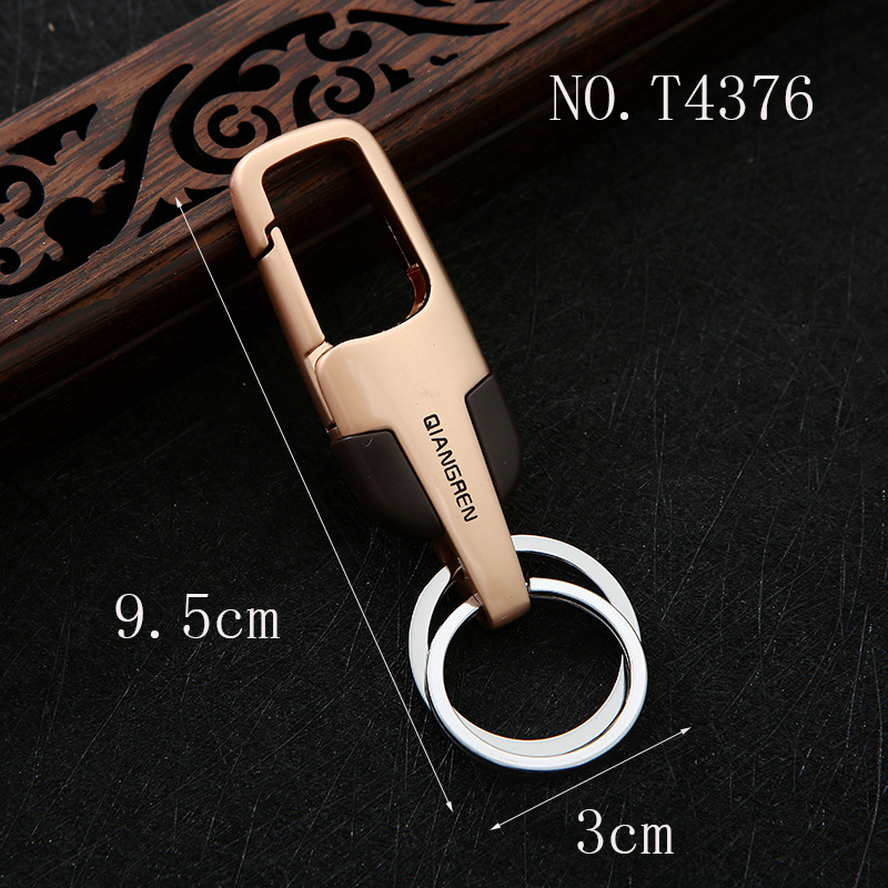 Guangdong Jinda Qiangren T4376 Keychain Zinc alloy car keychain High-end Men's waist buckle undefined