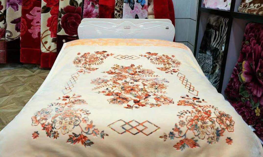 Jiali Lily Seven-color Art Blanket New Cloud Blanket bedding Item Picture