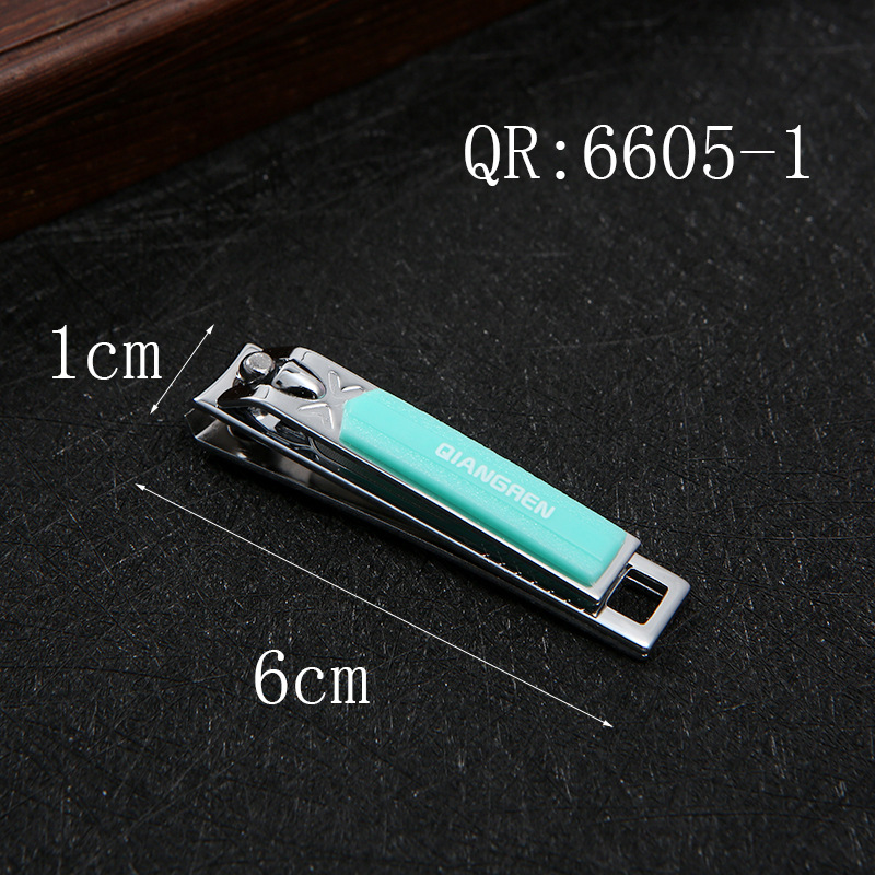 Nail clippers 6605-1 medium-sized strong person nail clippers, high-quality nail clippers, nail tools wholesale with files undefined