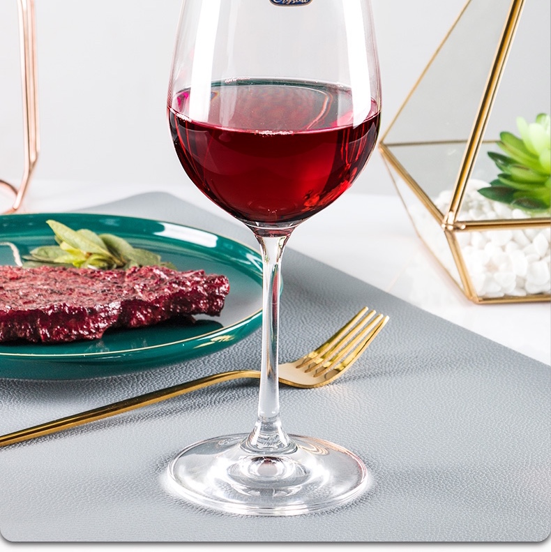 Crystalex, Czech imported lead-free crystal glass wine glass 40729/450 Specification image