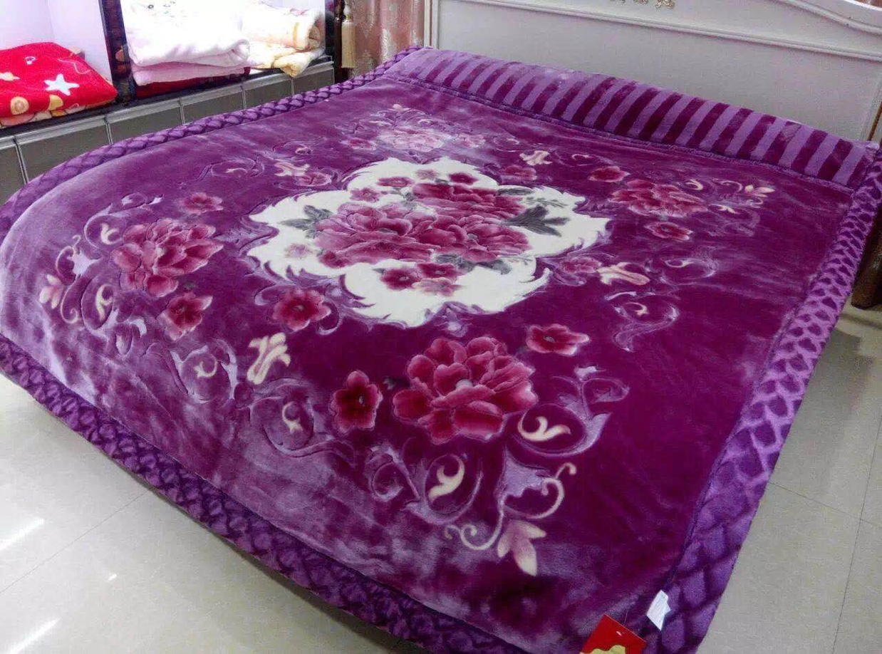 5D new style blanket wedding blanket cloud blanket art blanket embroidery blanket bedclothes