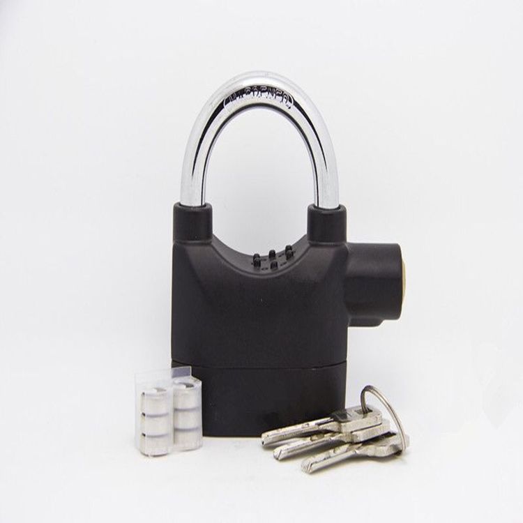 【 Fangyuan Lock 】 Motorcycle electric vehicle alarm lock door anti-theft padlock alarm lock