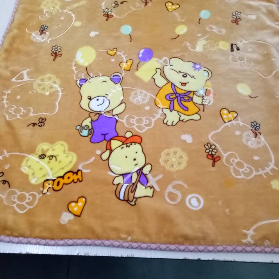 Inicio lily ropa de cama cartoon baby cloud blanket lavable a máquina Item Picture