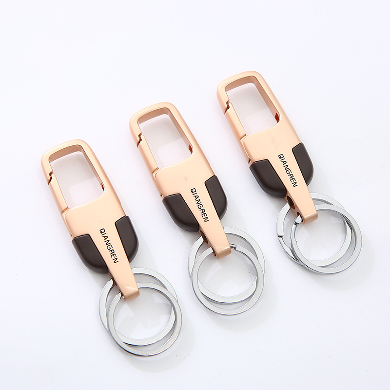 Guangdong Jinda Qiangren T4376 Keychain Zinc alloy car keychain High-end Men's waist buckle Specification image