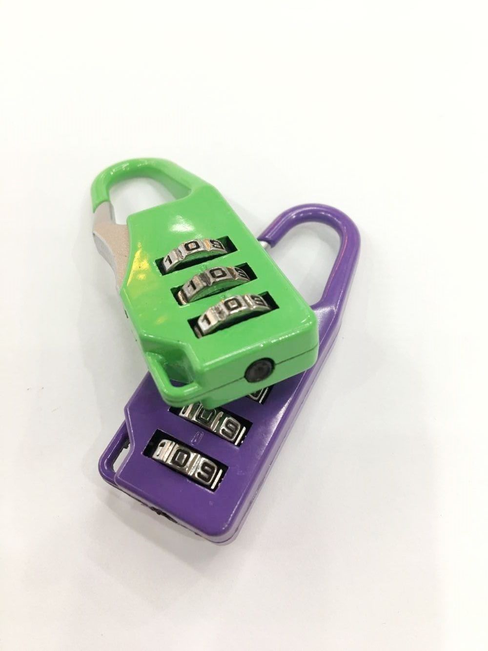 【方圆锁业】彩色密码锁 箱包密码锁锌合金密码挂锁小号挂锁详情图6