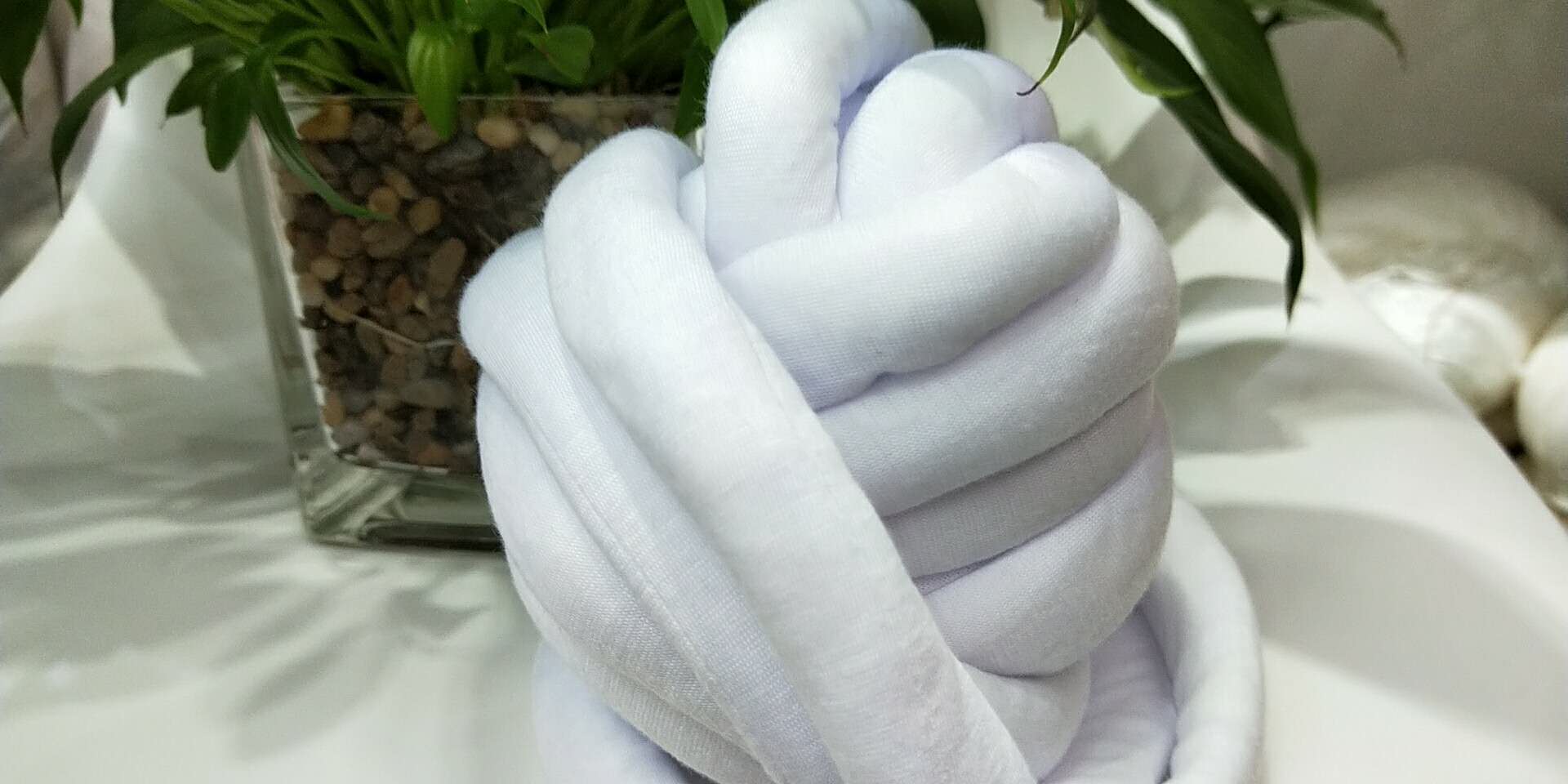 وقد تم رع 3CM خيوط خاصة من خيوط قطط في وسائد محبوكة بخيوط من الصوف في ذراعه detail image 18