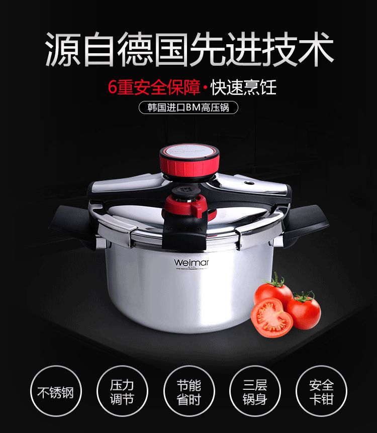 BM 高压锅 4.5升