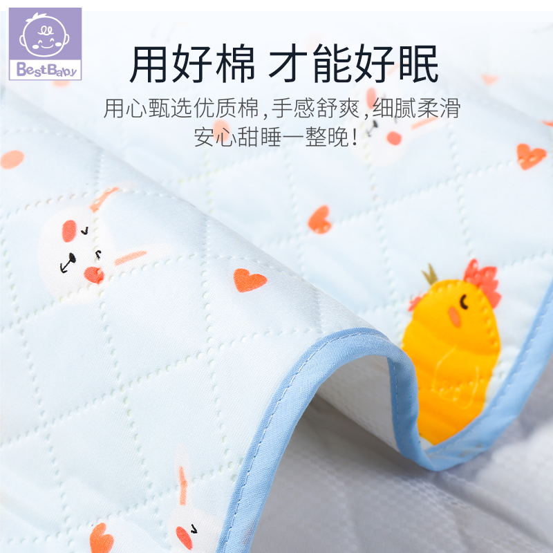 Foreign trade baby diaper pads, breathable and washable embossed diaper pads, cartoon leak-proof baby care pads detail image 5