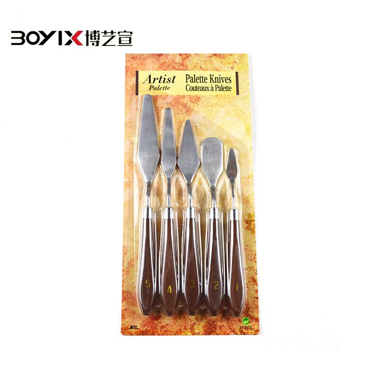 Factory direct stainless steel scraper gouache paint scraper oil scraper scraper scraper painting paint art tools