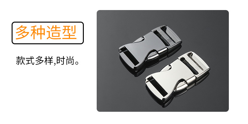 Fastener Metal Waist Pack Accessories Fastener Webbing Accessories Fastener Hardware Fastener Accessories Application Scenario