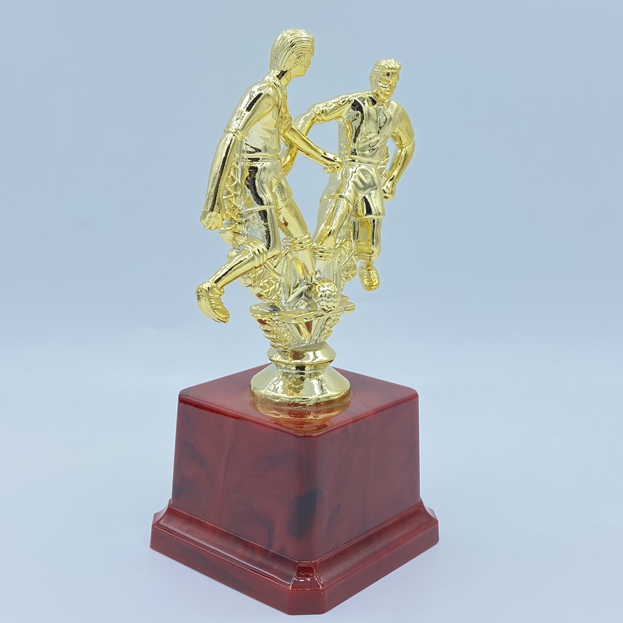 New plastic competition rewards, prizes, trophies, football trophies, customizable logos, good products from Yiwu Specification image