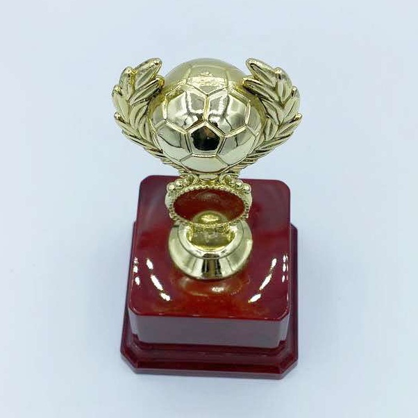 Mini trofeo de fútbol del estudiante 16CM el premio del premio del juego de fútbol puede ser logotipo personalizado Application Scenario