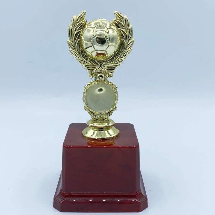 Mini Student sports football Trophy 16CM football match award award can be customized logo