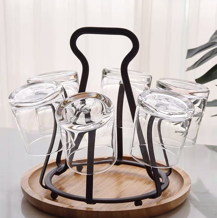 Whiskey Glass Creative Ion-Plated Beer Wine Glass Shot Glass Heat-Resistant Juice Cocktail Glass Item Picture