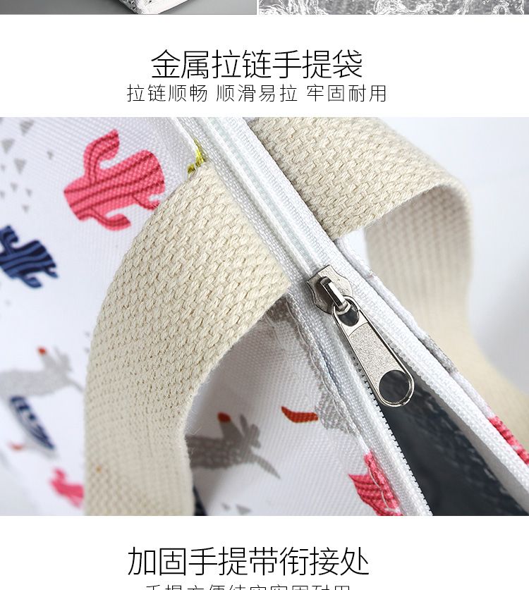 手提冰包，牛津布袋，印花，便当包详情图6
