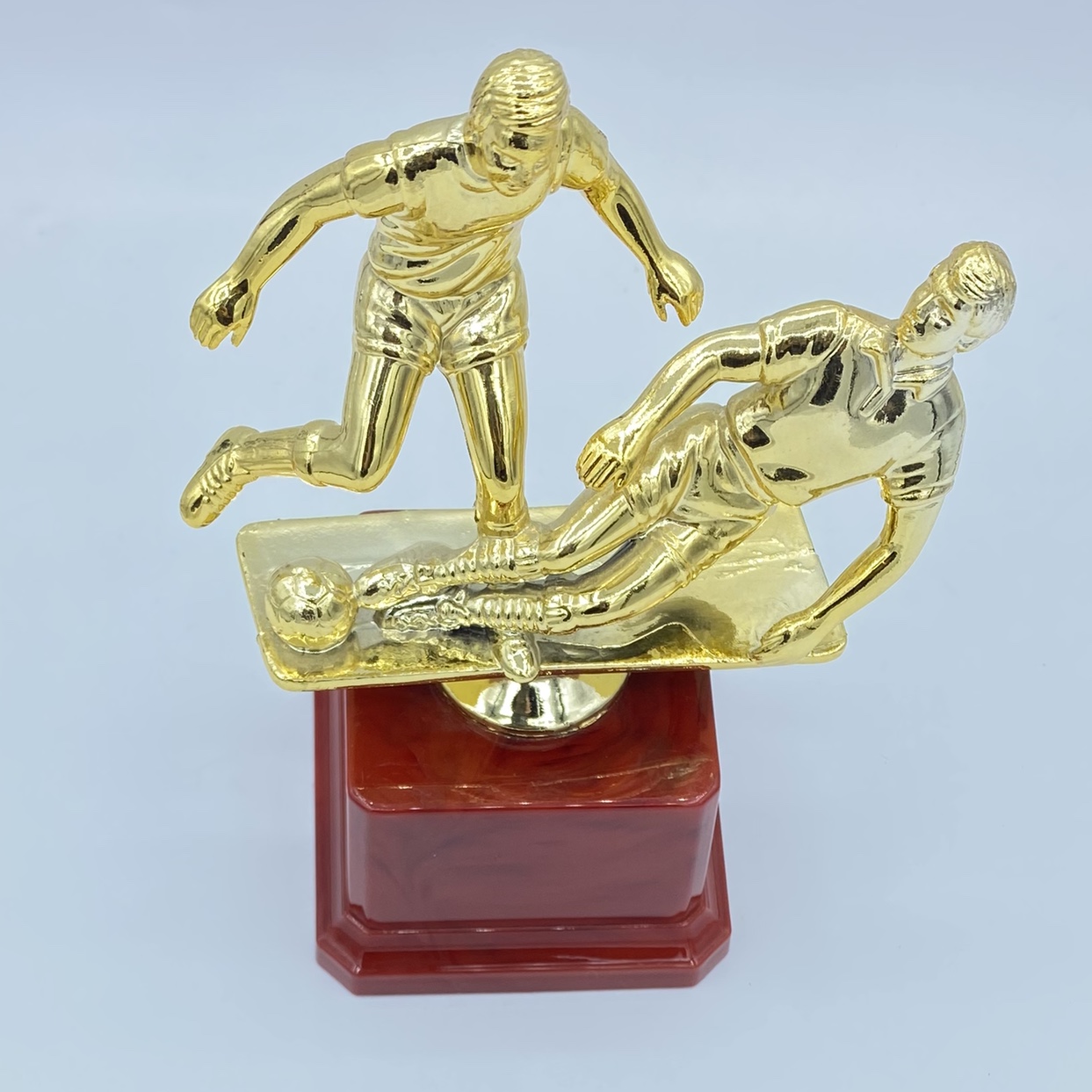 Mini new plastic competition rewards, prizes, football trophies, and customizable logos Item Picture