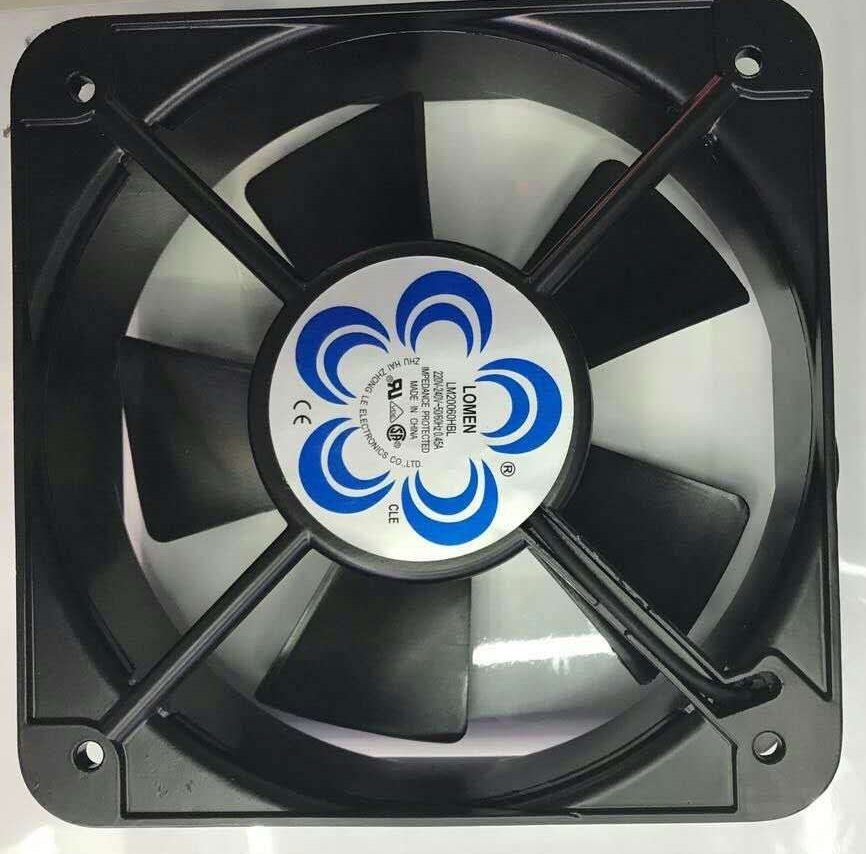 Axial flow fan exhaust fan 200*200*60 LOMEN LM20060HA2HBL AC220V details Picture