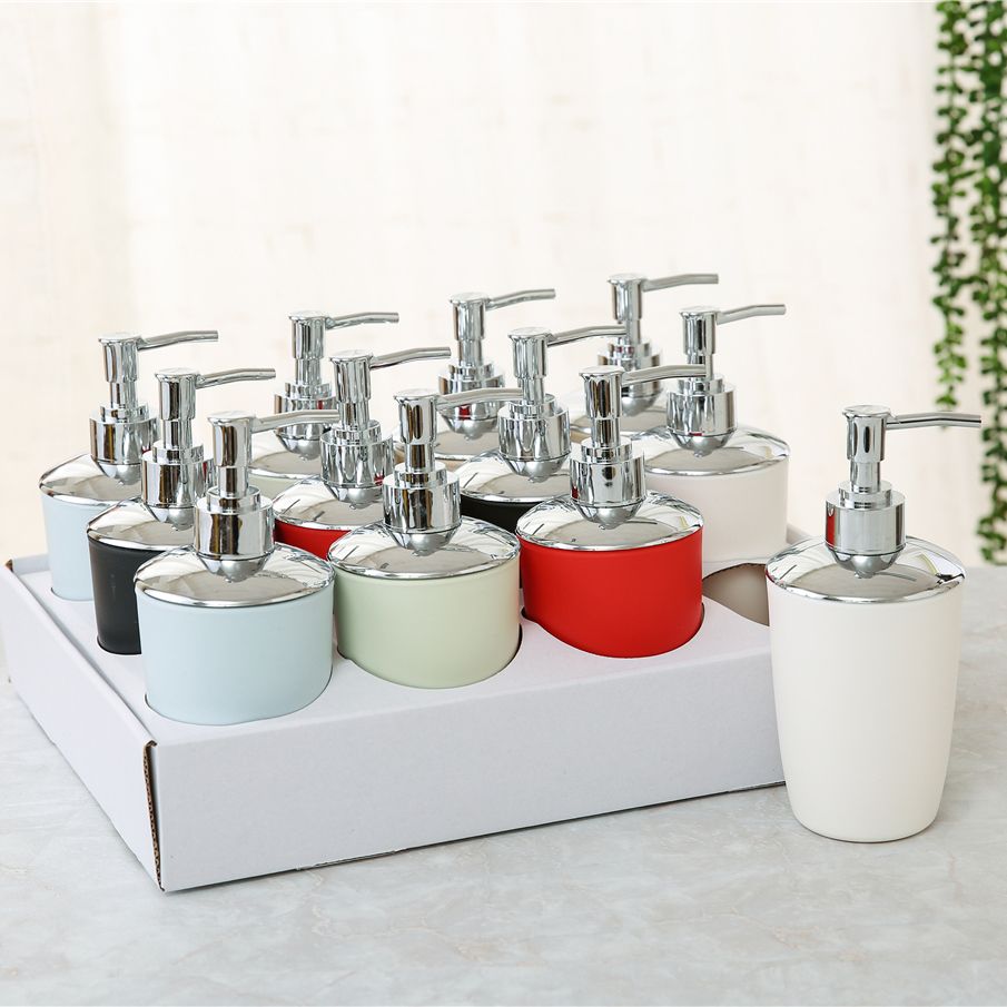 塑料电镀头按压式皂液瓶洗手液瓶乳液瓶沐浴瓶皂液分离器