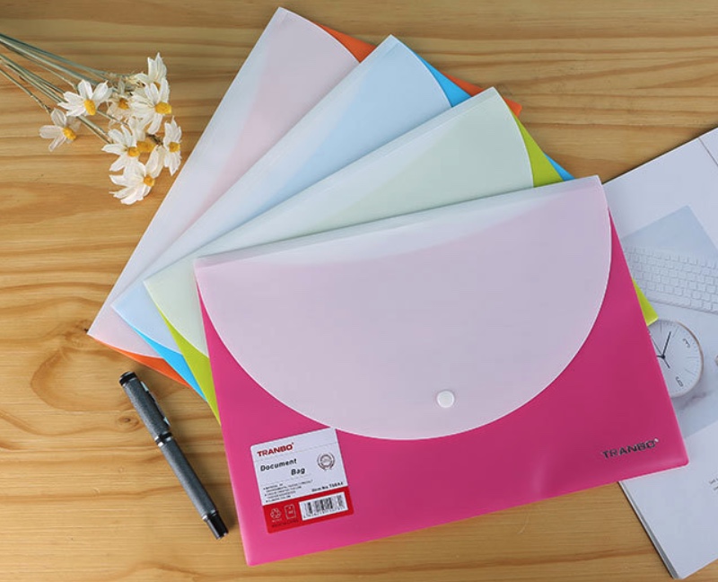 Full label TRANBO File bag double layer student data storage bag thumbnail