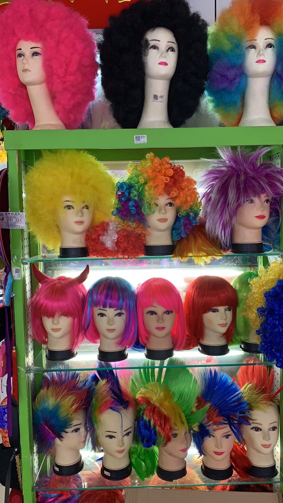 Qianfang Festival wig hat describe pic - 5
