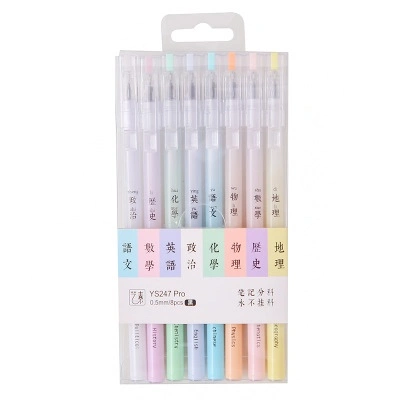 Yiwu Good Goods Lexuan Stationery Creative Personality Subjects Neutral Pen Stationery Job Pen Office School Supplies
