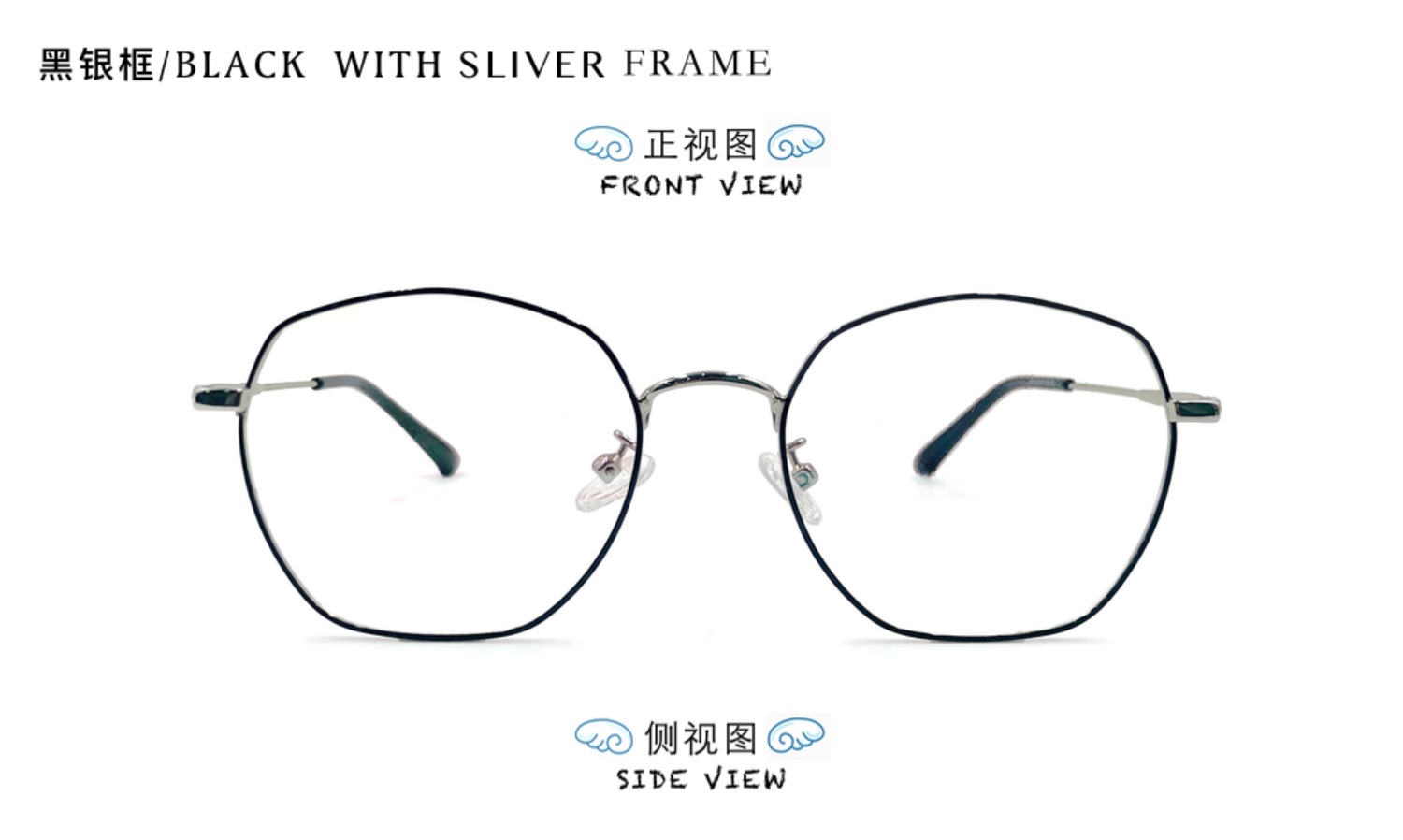 MIKEMIKE anti-blue light myopia glasses protect eyes without makeup, anti-radiation and anti-fatigue. The same as the computer, trendy new model, ultra-light detail image 16