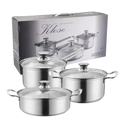 3 piece stainless steel pan thumbnail
