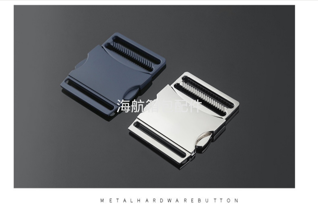 Hna Accessories Metal Backpack Buckle Zinc Alloy Safety Buckle Belt Adjustment Buckle Hardware Buckle Clothing Bags Accessories Wholesale Item Picture