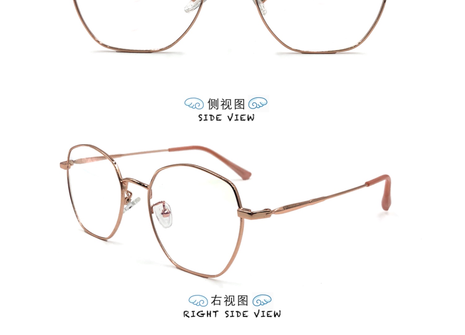 MIKEMIKE anti-blue light myopia glasses protect eyes without makeup, anti-radiation and anti-fatigue. The same as the computer, trendy new model, ultra-light detail image 12