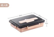 A five-pane/four-pane/three-pane bento box 304