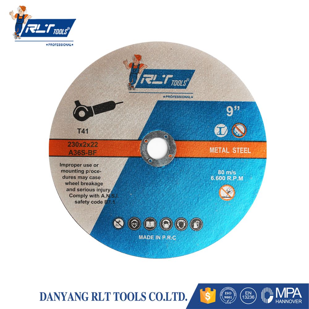 Abrasive disc for  stainless steel 树脂砂轮片欧款产品图