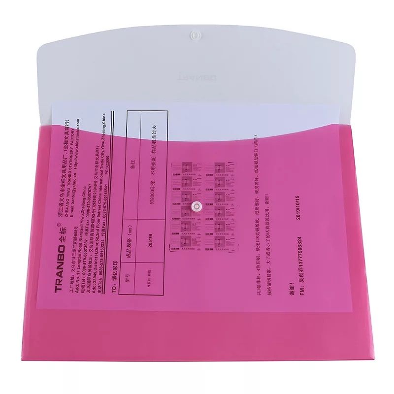 Full-standard TRANBO double-layer file folder pic 5