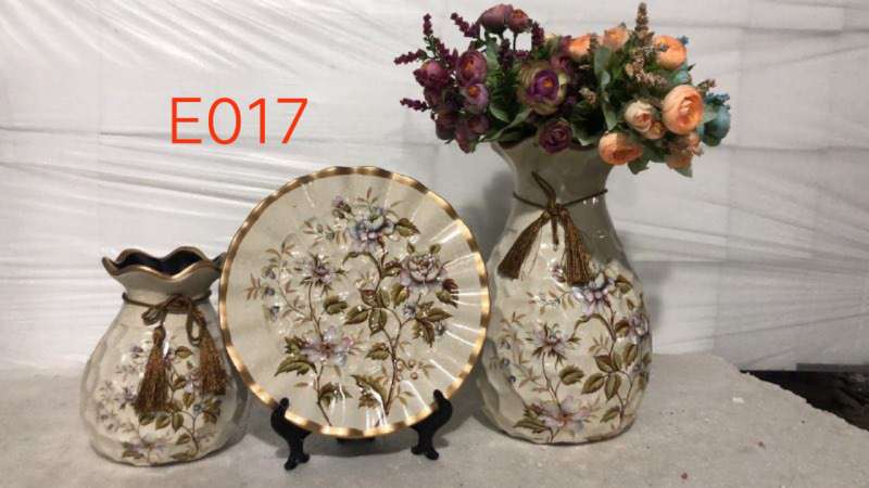 The peony design is set in three vases thumbnail