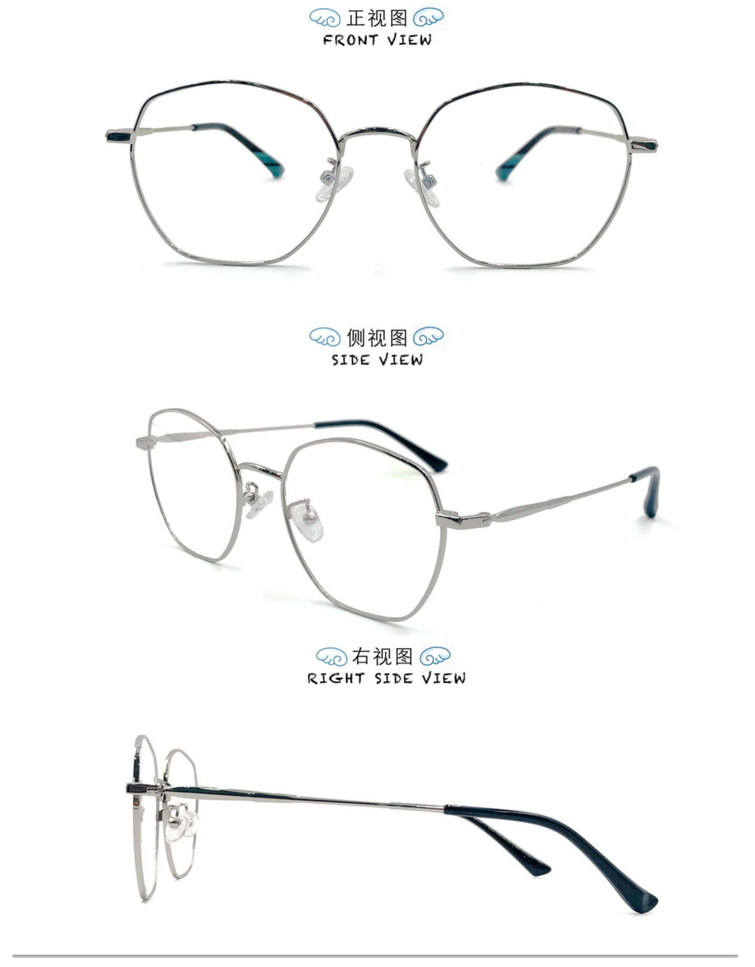 MIKEMIKE anti-blue light myopia glasses protect eyes without makeup, anti-radiation and anti-fatigue. The same as the computer, trendy new model, ultra-light detail image 15