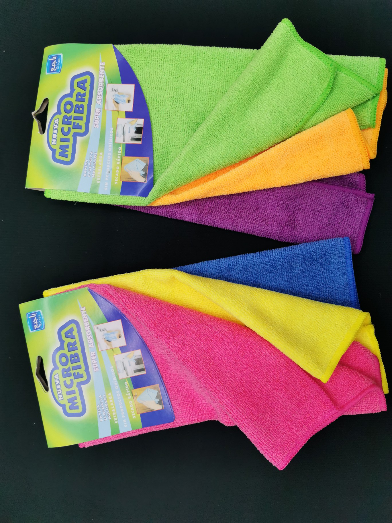 抹布、百洁布、洗碗巾实物图