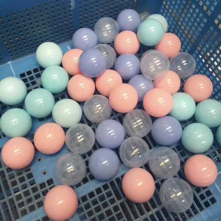 宝贝海洋球池围栏室内玩具球类儿童彩色球婴儿无毒塑料加厚波波球详情1