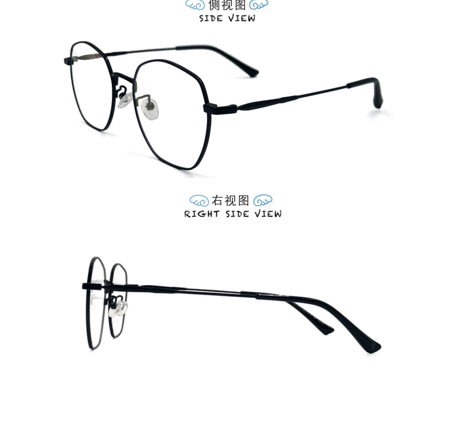 MIKEMIKE anti-blue light myopia glasses protect eyes without makeup, anti-radiation and anti-fatigue. The same as the computer, trendy new model, ultra-light detail image 18