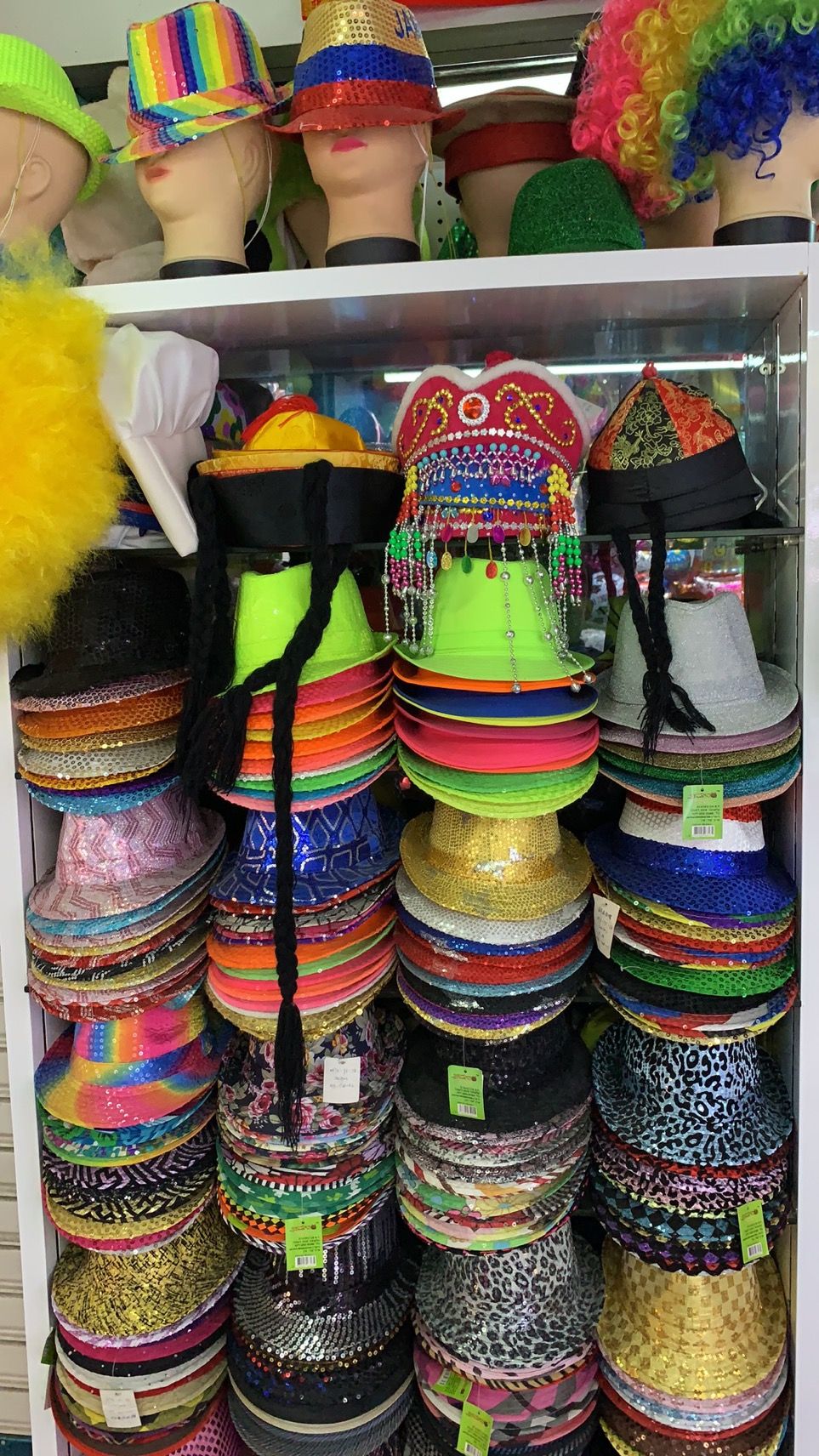 Qianfang Festival wig hat describe pic - 4