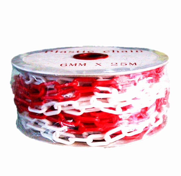 义乌好货 8mm塑料链条 8mm*25m 警示链条 安全隔离链条详情图1