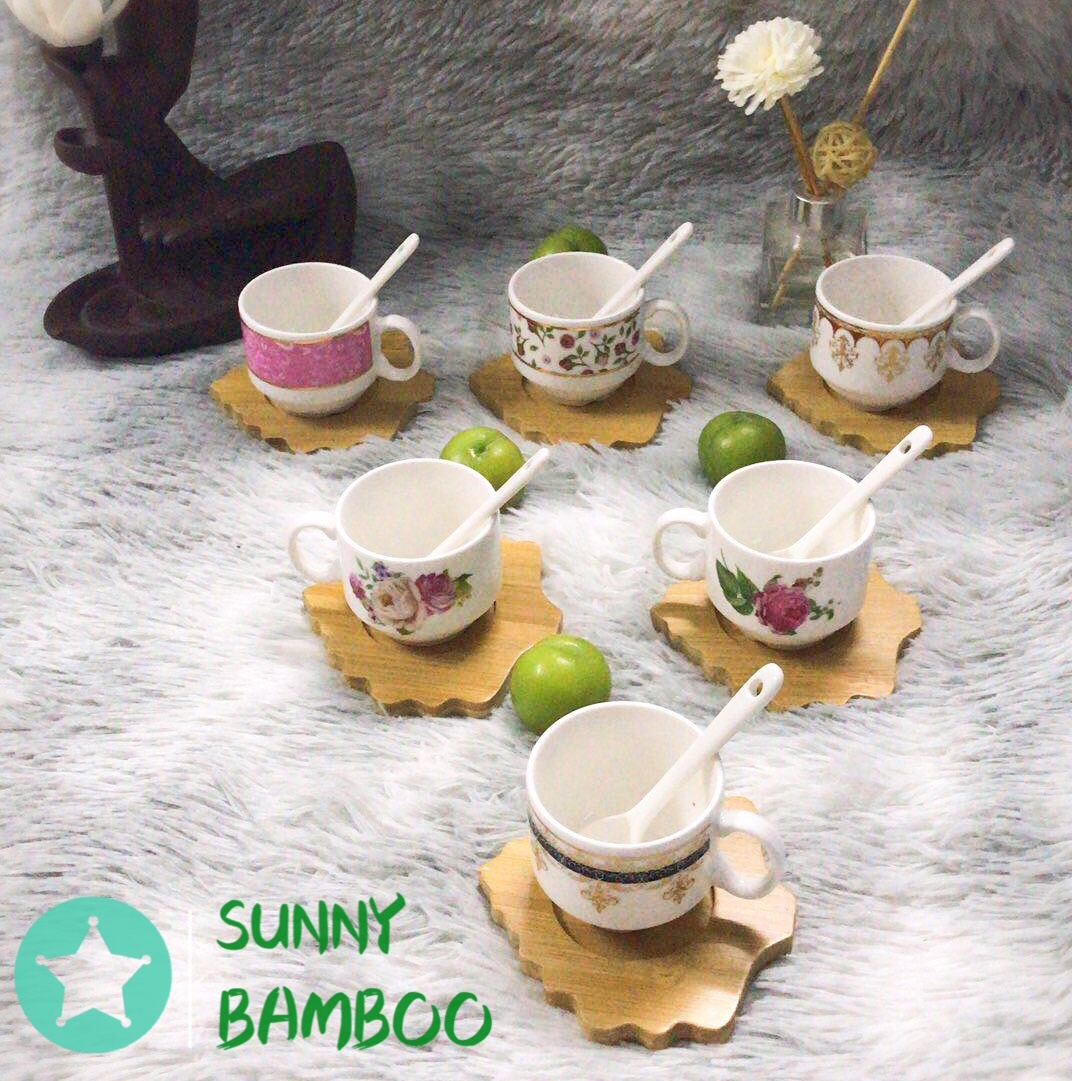 义乌好货 陶瓷杯垫礼盒套装