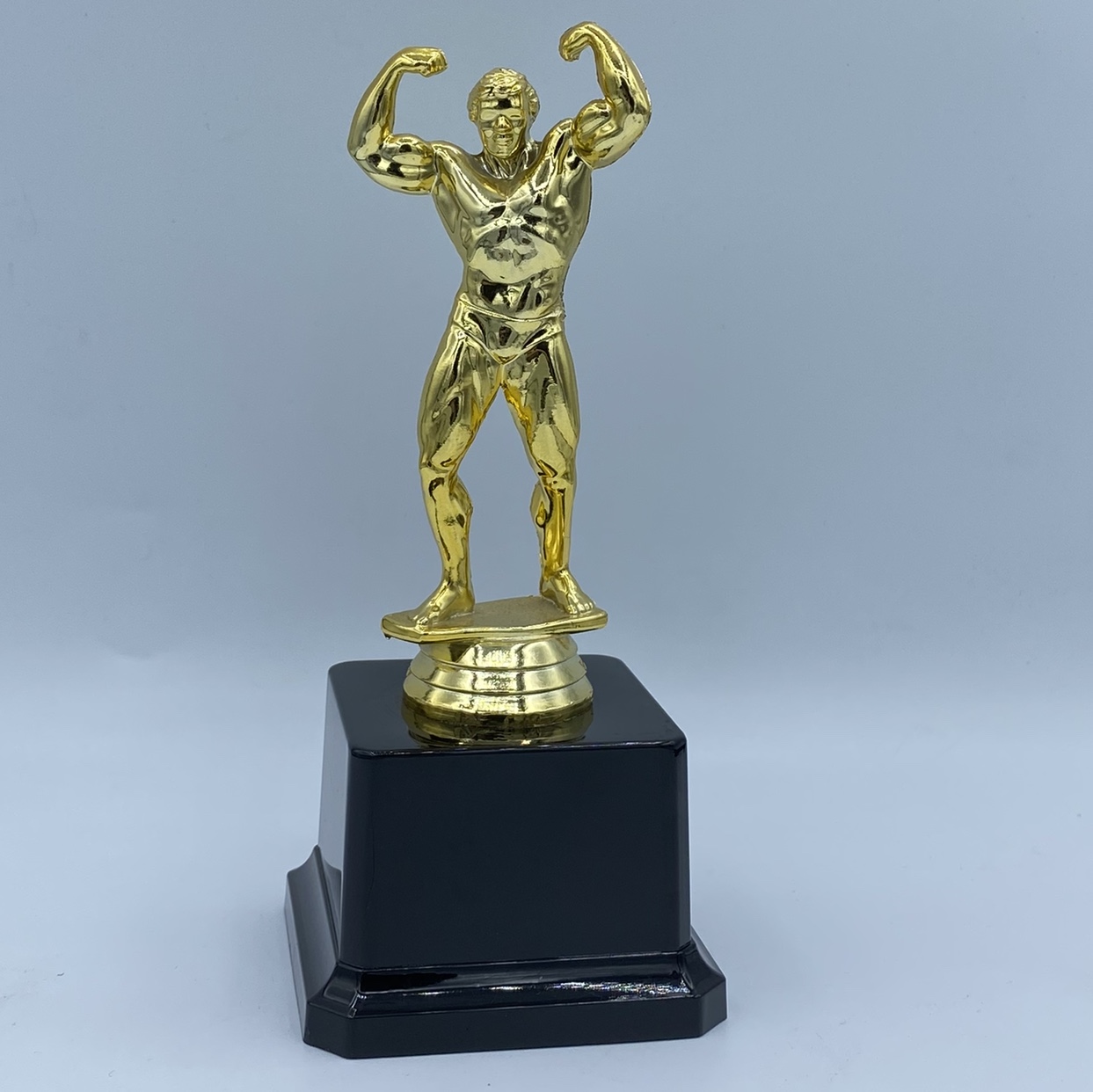Sports and fitness trophy plastic Trophy Award competition Brilliant Trophy 18CM customizable logo