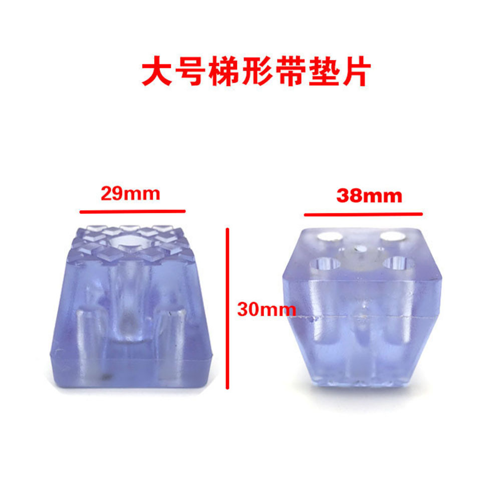 家具透明脚垫 硅胶桌椅增高垫 防滑橡胶胶垫PVC防磨软垫详情图7