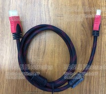 HDMI红黑网高清视频线 HDMI cable 1.5米-30米