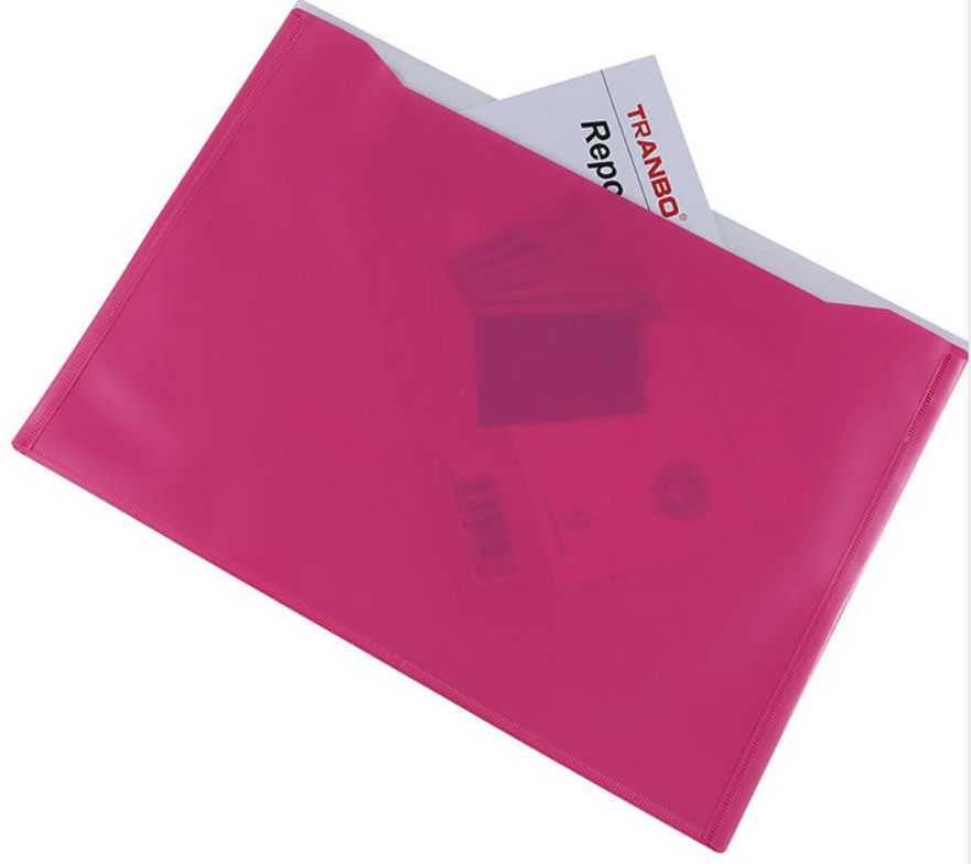 Full-standard TRANBO file bag, double-layer student information storage bag detail image 3