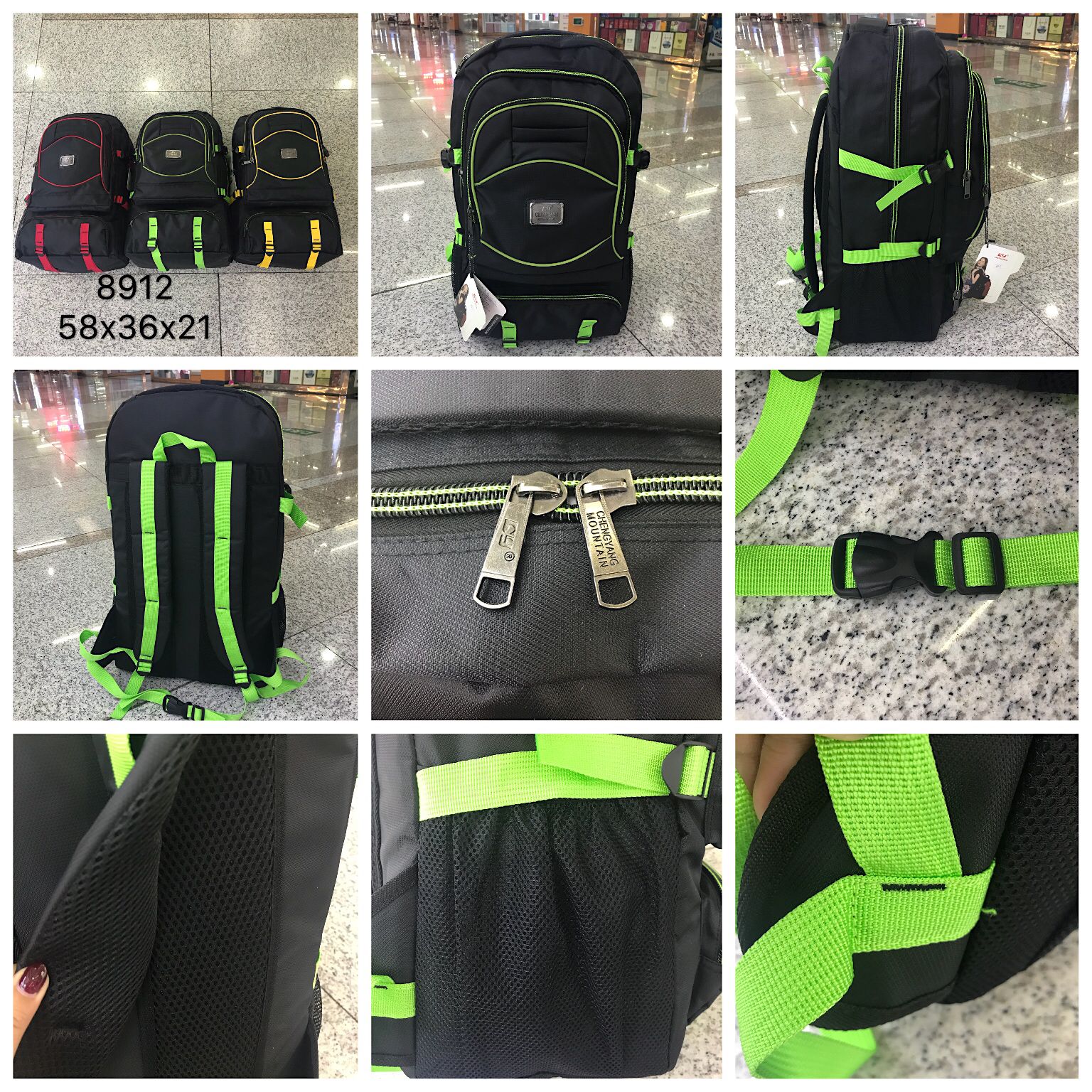 Yiwu quality backpacks, casual backpacks and travel backpacks with large capacity detail image 2